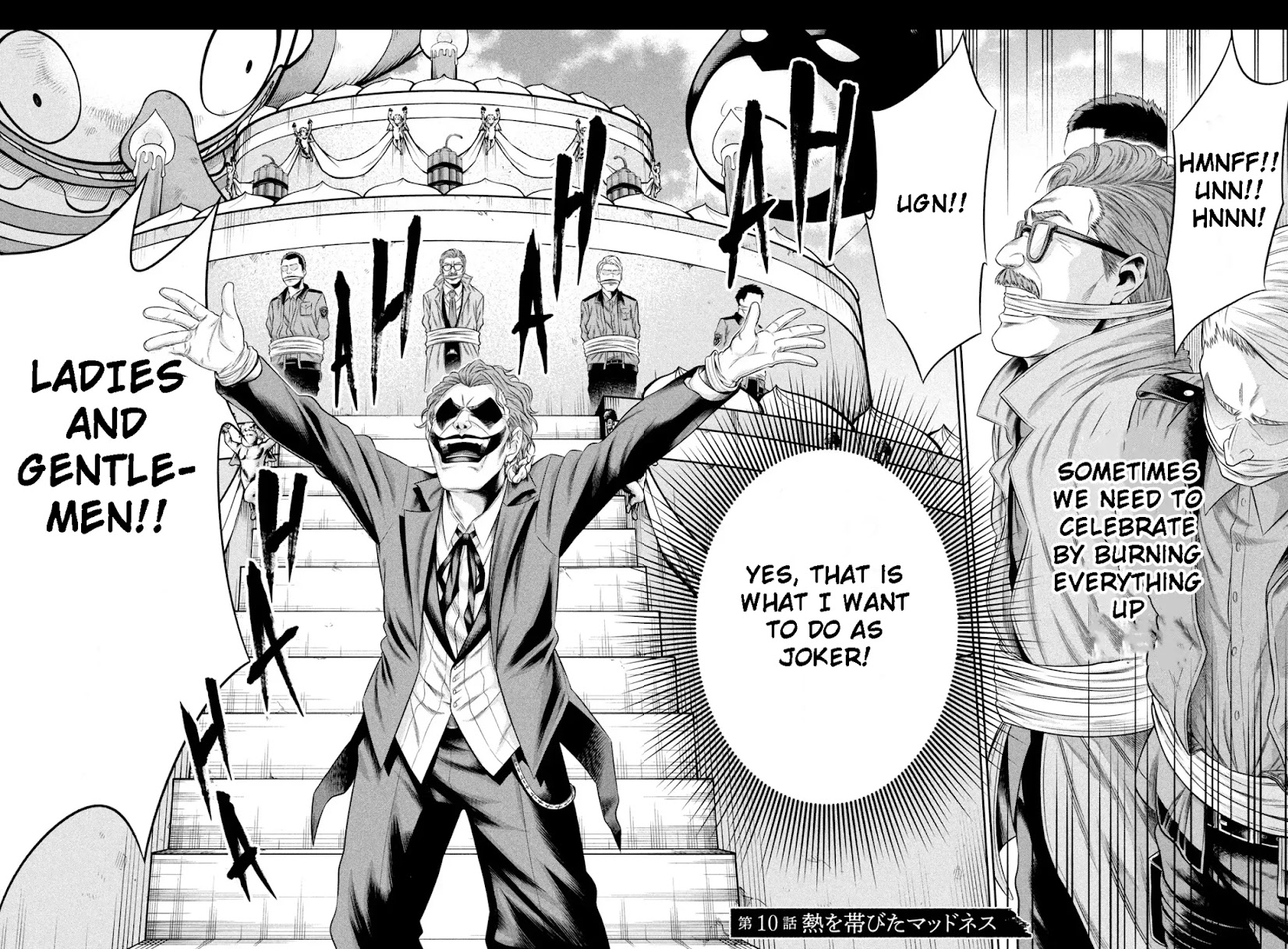 One Operation Joker Chapter 10 page 6 - Chapter 10: A Feverish Madness