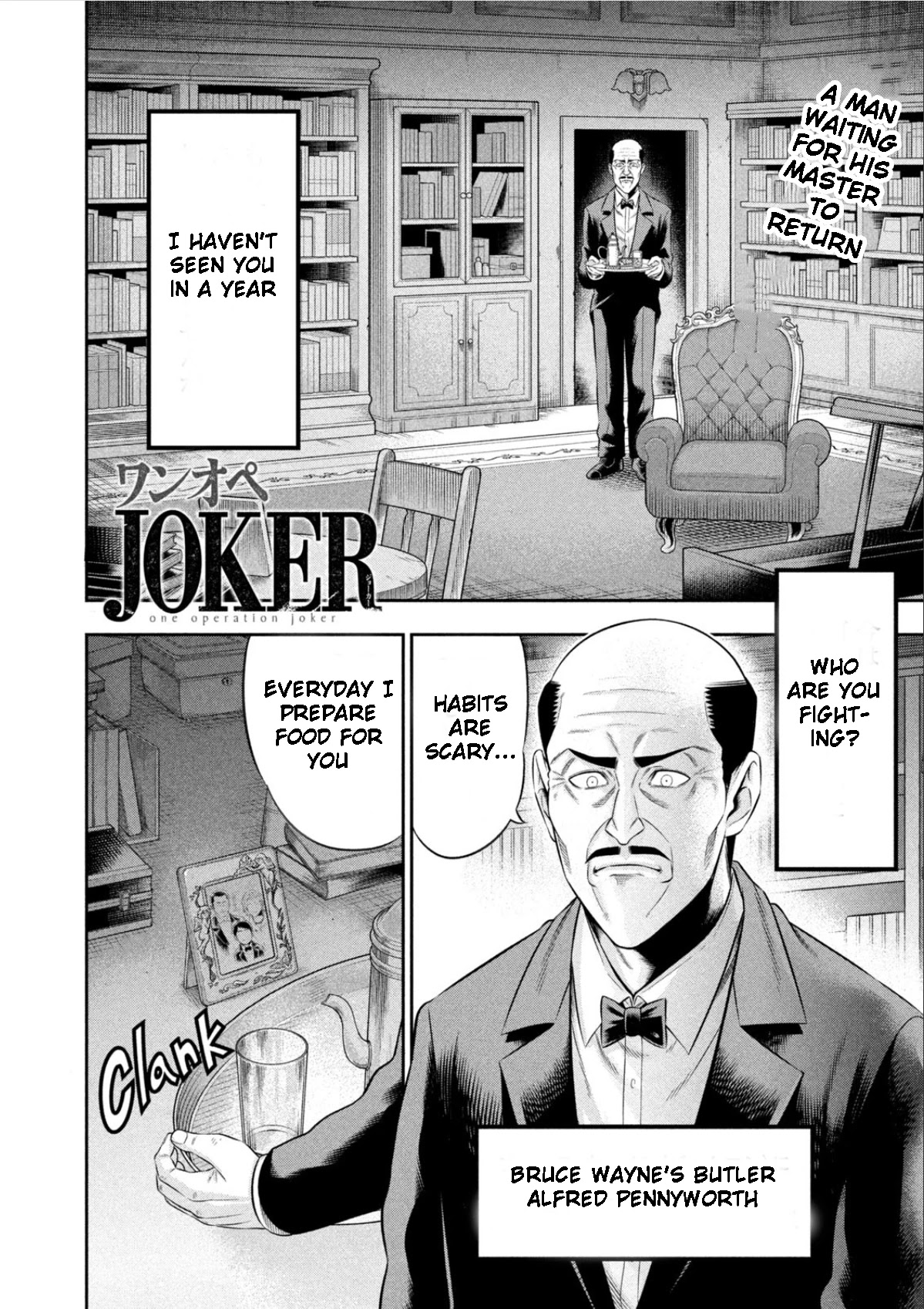 One Operation Joker Chapter 13 page 2 - Chapter 13: The Man Named Alfred