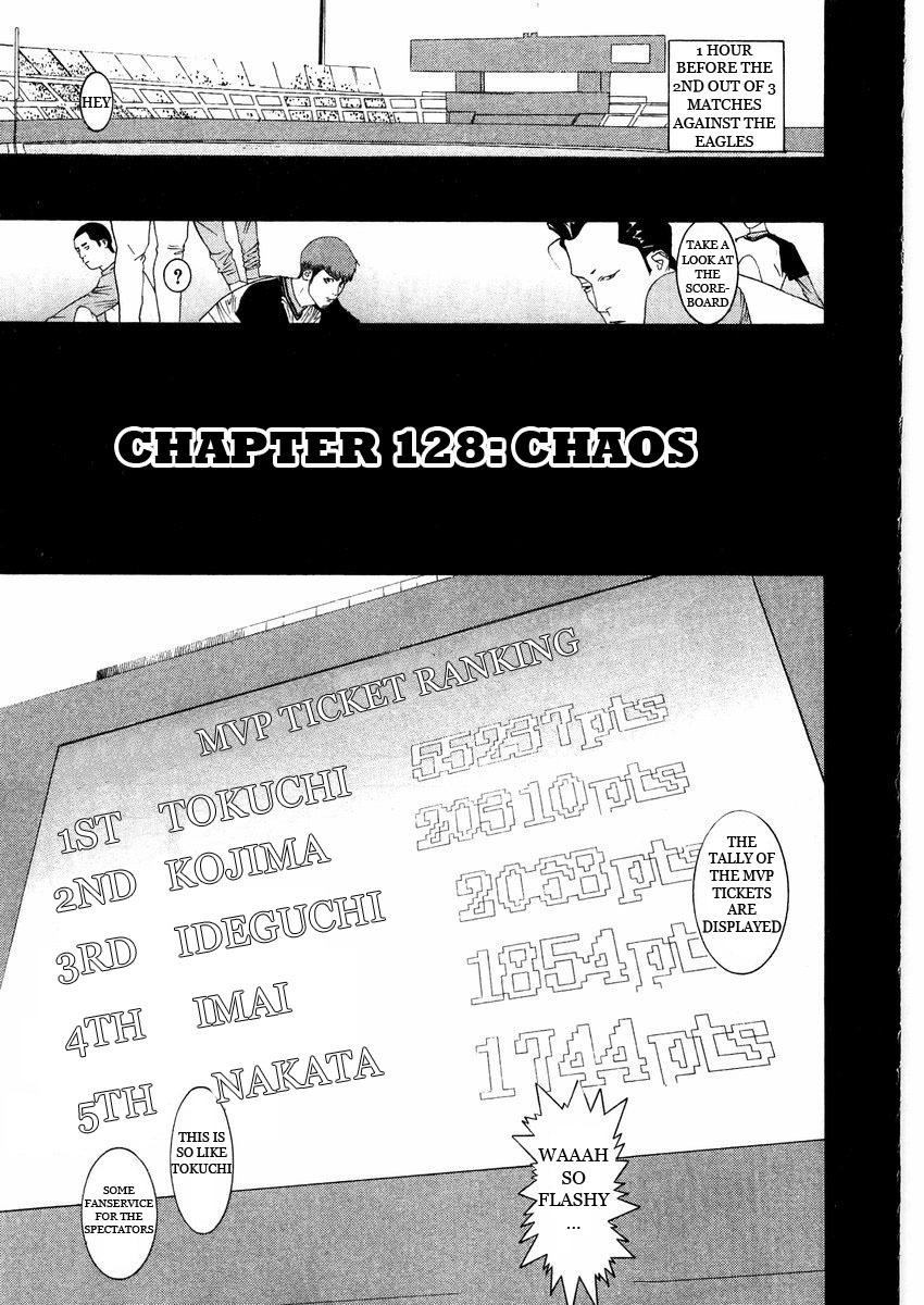 One Outs Chapter 128 page 1 - Chapter 128: Chaos
