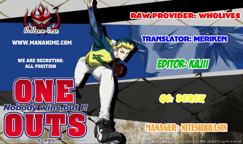 One Outs Chapter 13 page 1 - Chapter 13: Right