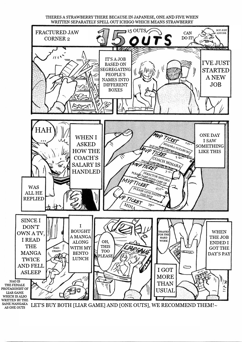 One Outs Chapter 132 page 22 - Chapter 132: Arrangement