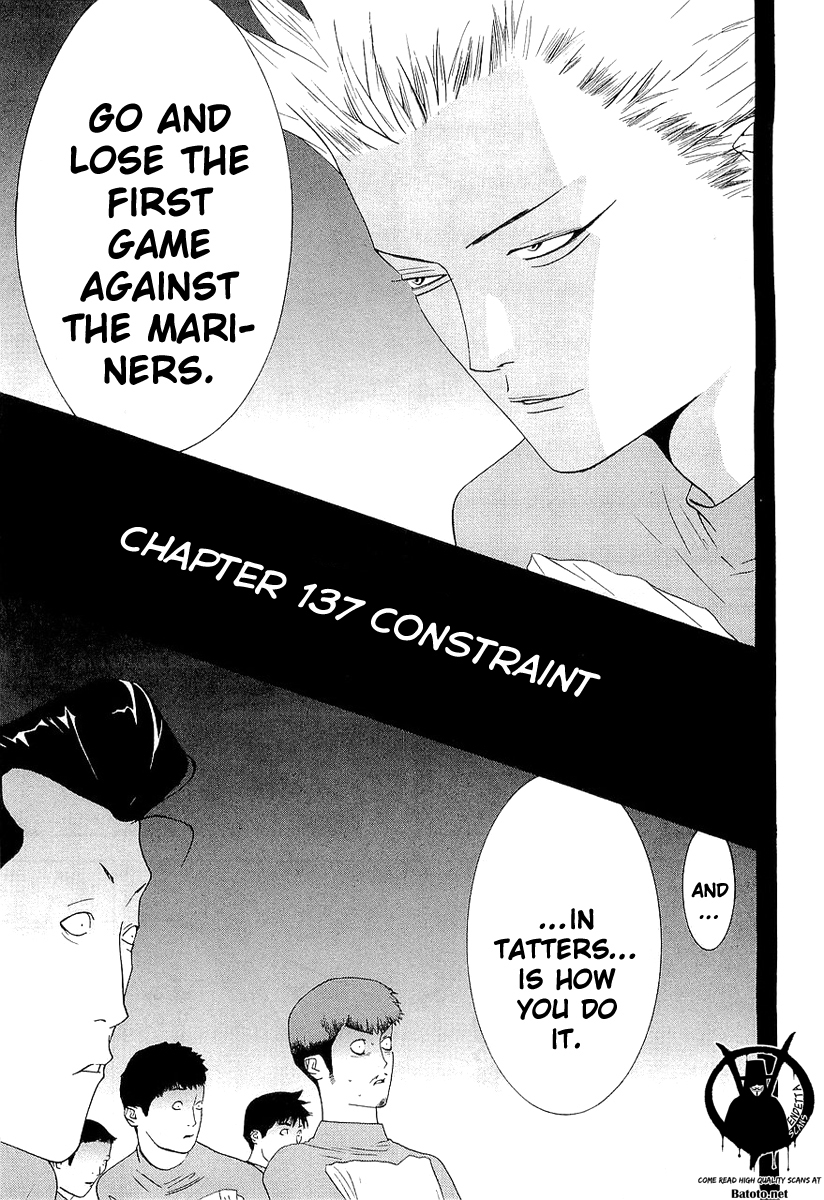 One Outs Chapter 137 page 1 - Chapter 137: Constraint