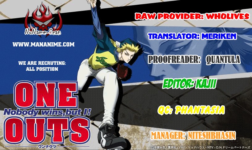 One Outs Chapter 15 page 1 - Chapter 15: Chance