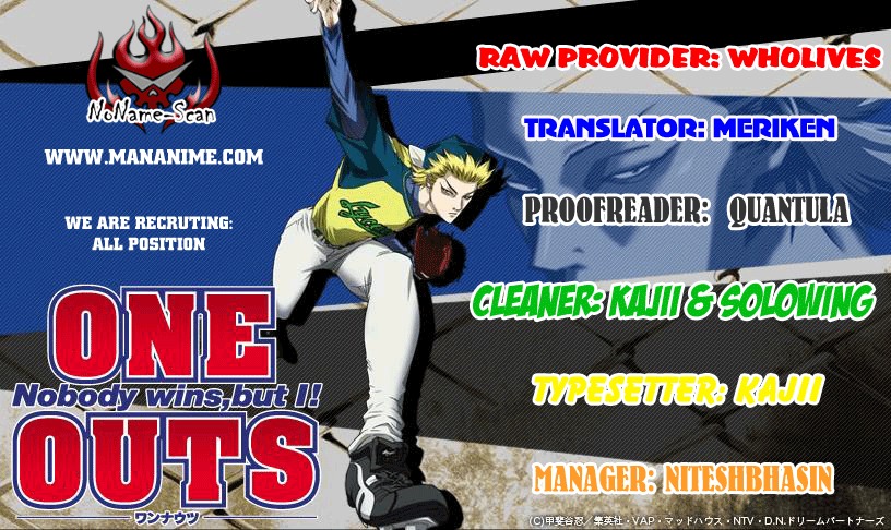 One Outs Chapter 21 page 1 - Chapter 21: Strategy