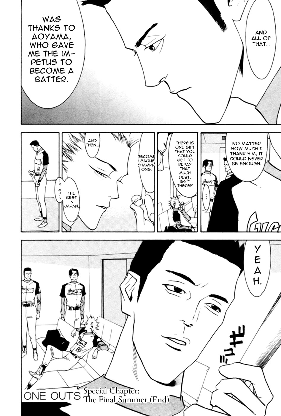 One Outs Chapter 60.5 page 36 - Chapter 60.5: The Final Summer (Extra)