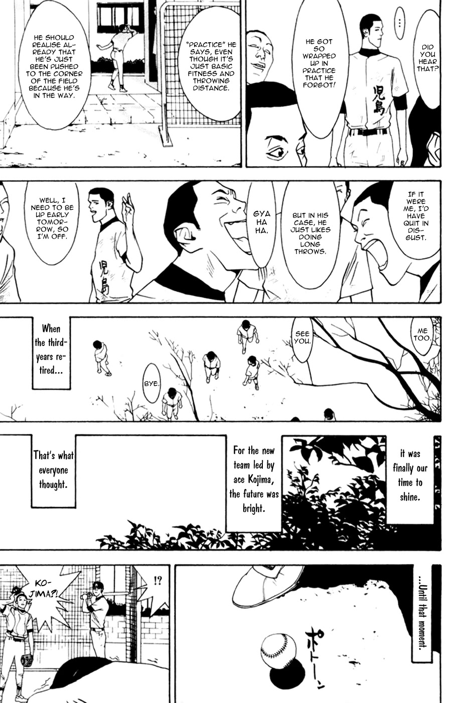 One Outs Chapter 60.5 page 9 - Chapter 60.5: The Final Summer (Extra)