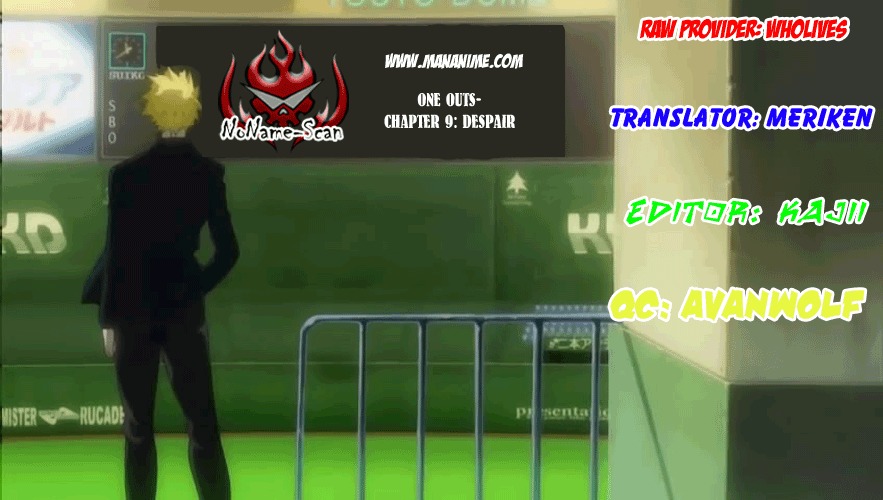 One Outs Chapter 9 page 1 - Chapter 9: Despair