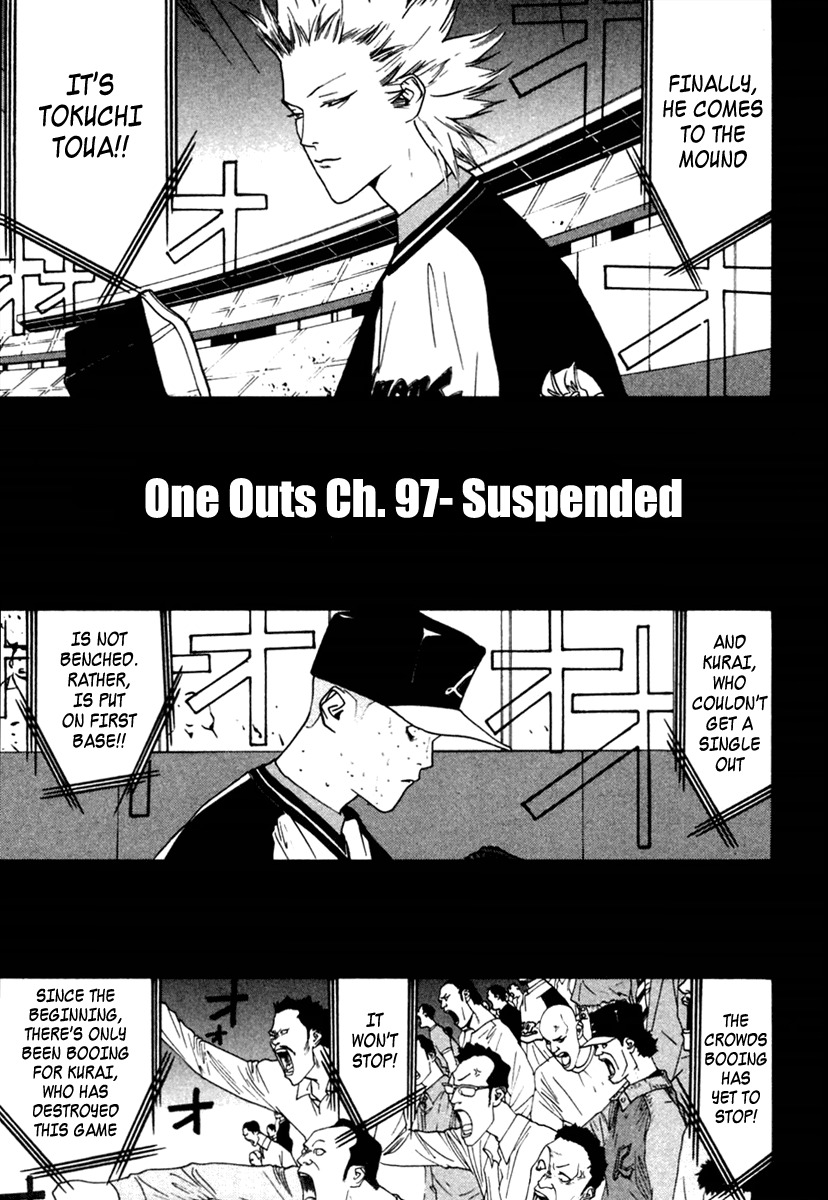 One Outs Chapter 97 page 6 - Chapter 97: Suspended