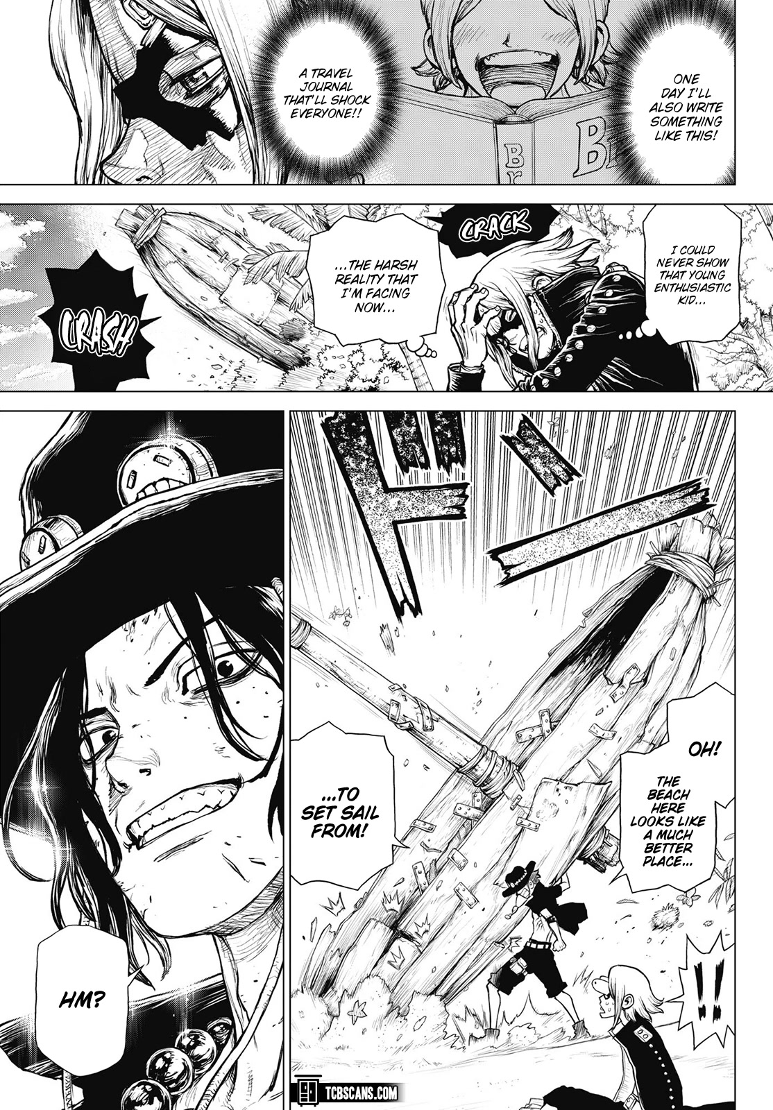 One Piece Episode Ace Chapter 1 page 6 - Chapter 1: The Formation of The Spade Pirates