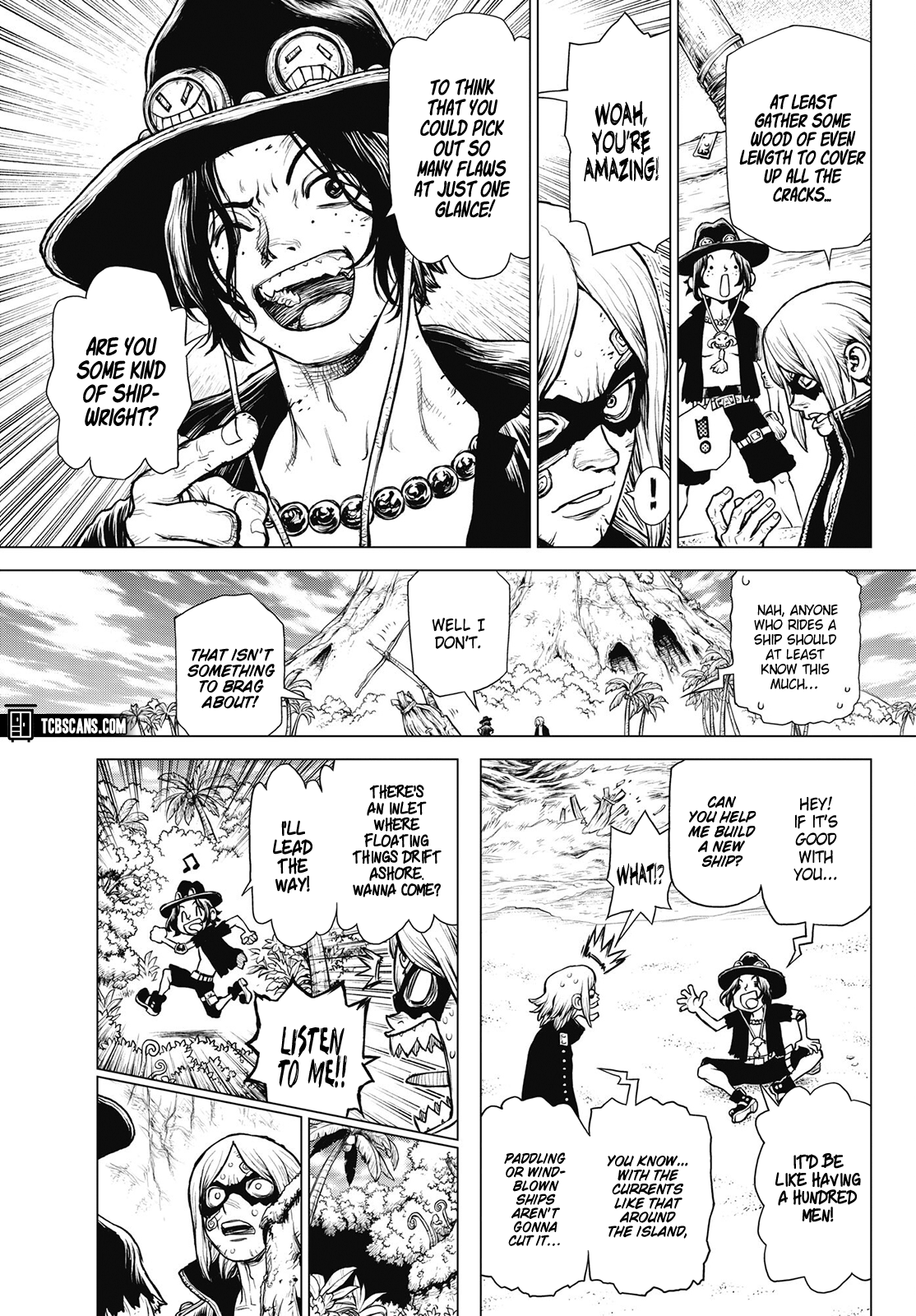 One Piece Episode Ace Chapter 1 page 8 - Chapter 1: The Formation of The Spade Pirates