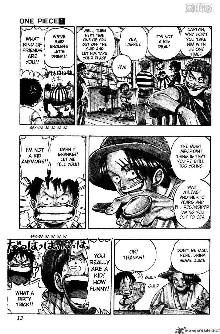 One Piece Chapter 1 page 11 - Chapter 1: Romance Dawn —The Dawn of the Adventure—
