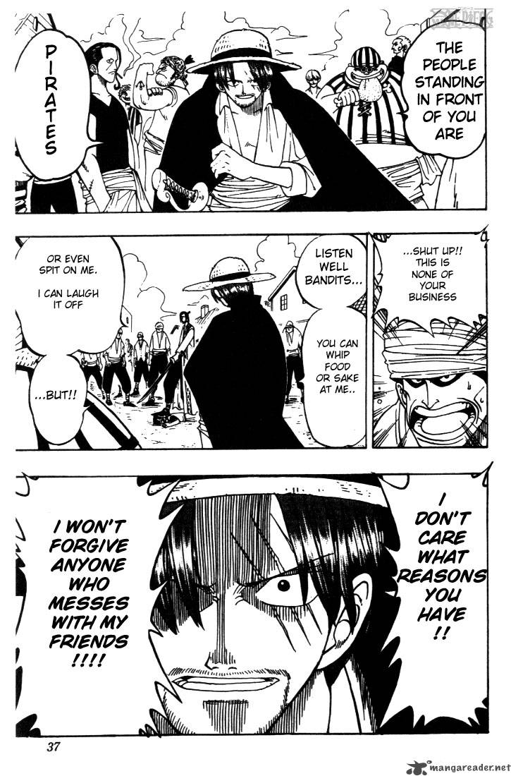 One Piece Chapter 1 page 35 - Chapter 1: Romance Dawn —The Dawn of the Adventure—