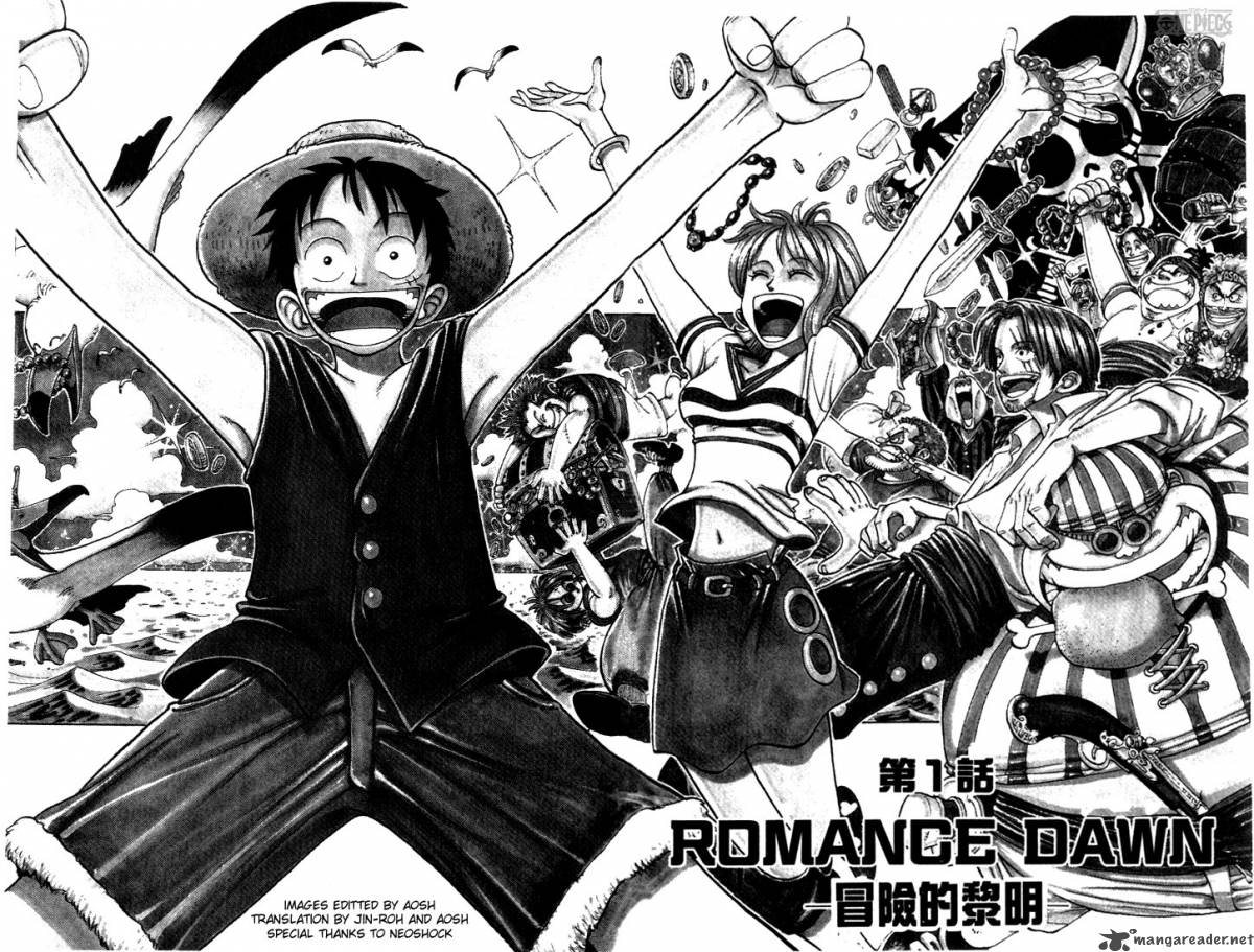 One Piece Chapter 1 page 5 - Chapter 1: Romance Dawn —The Dawn of the Adventure—