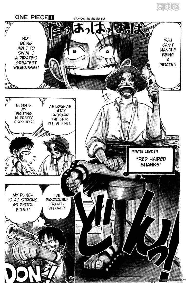 One Piece Chapter 1 page 9 - Chapter 1: Romance Dawn —The Dawn of the Adventure—