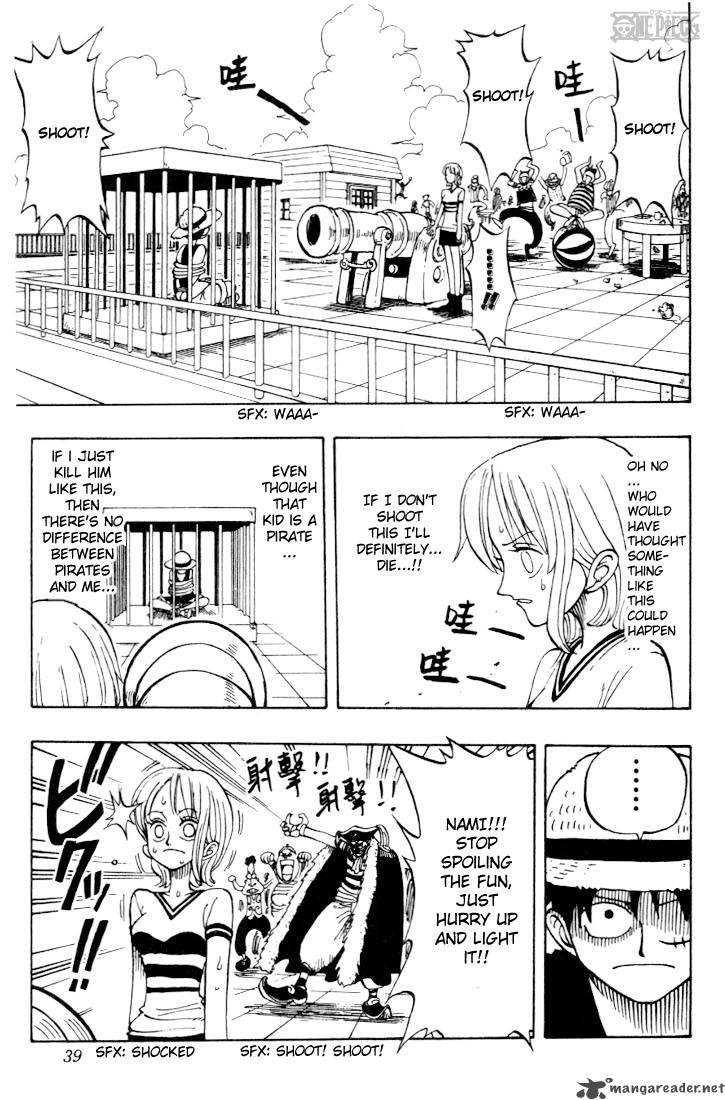 One Piece Chapter 10 page 11 - Chapter 10: Incident at the Tavern