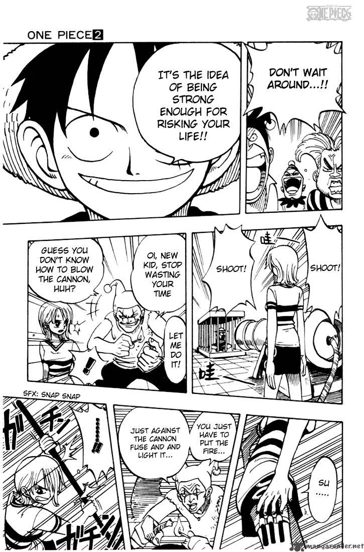 One Piece Chapter 10 page 13 - Chapter 10: Incident at the Tavern