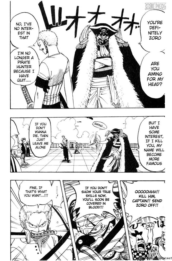 One Piece Chapter 10 page 22 - Chapter 10: Incident at the Tavern