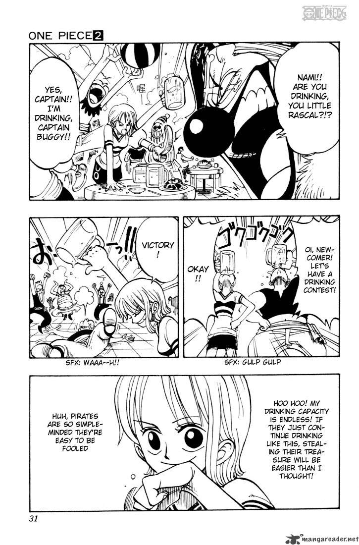One Piece Chapter 10 page 3 - Chapter 10: Incident at the Tavern