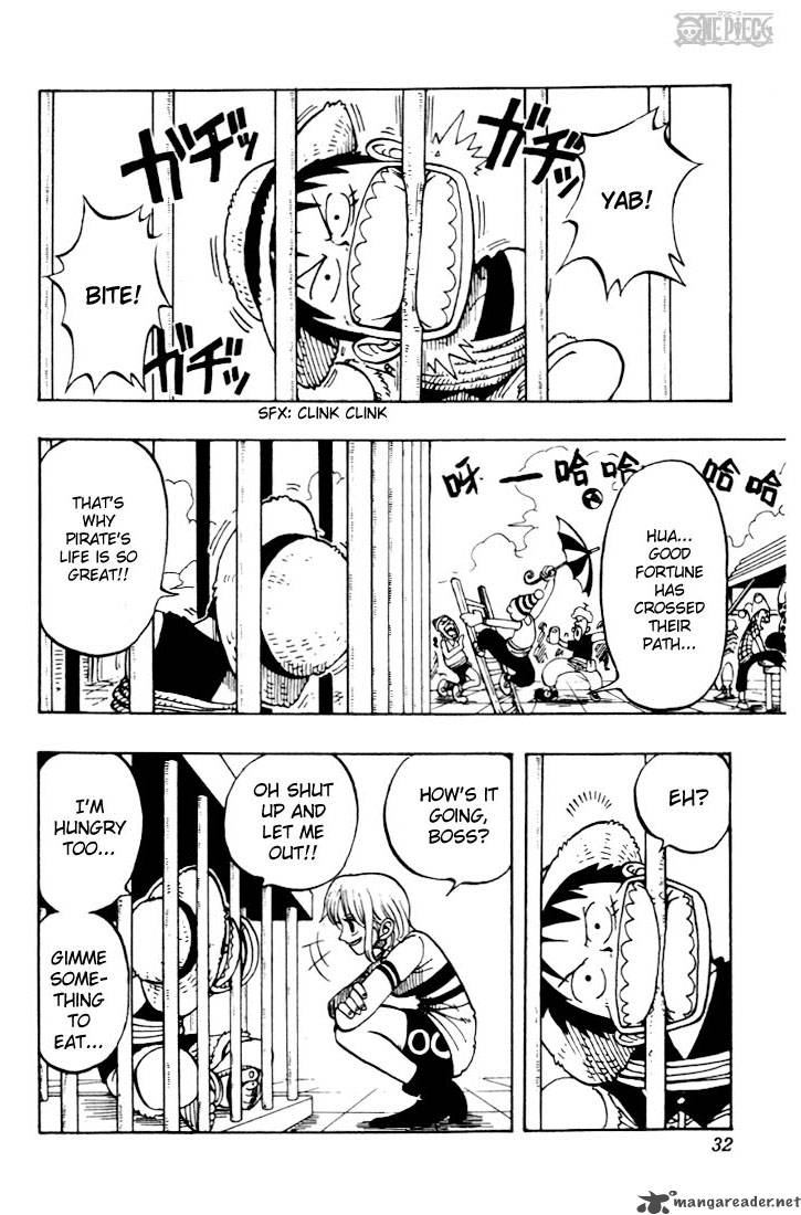 One Piece Chapter 10 page 4 - Chapter 10: Incident at the Tavern