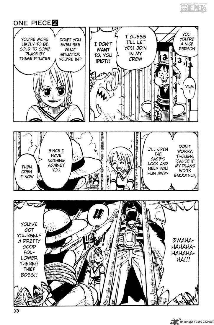One Piece Chapter 10 page 5 - Chapter 10: Incident at the Tavern