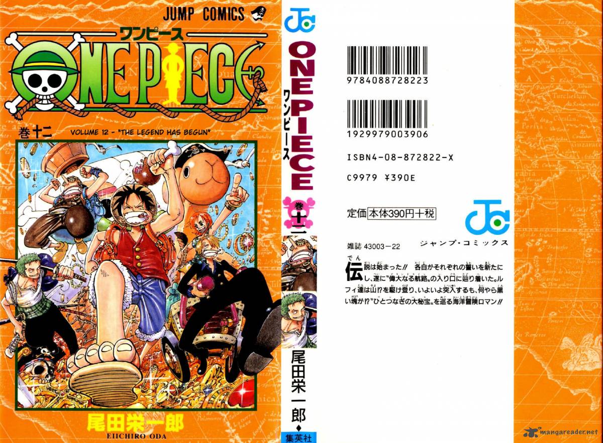 One Piece manga, chapter 100, page 2 of 36