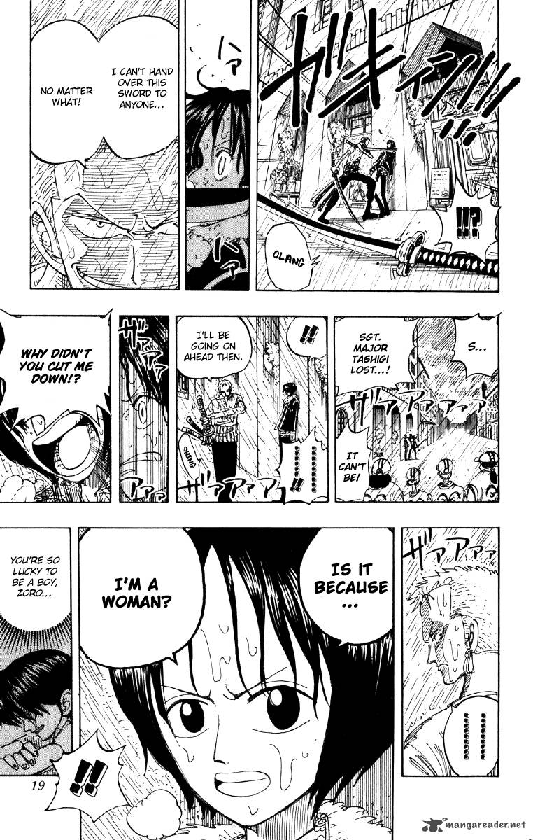 One Piece manga, chapter 100, page 20 of 36
