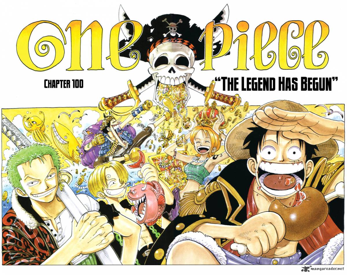 One Piece manga, chapter 100, page 9 of 36