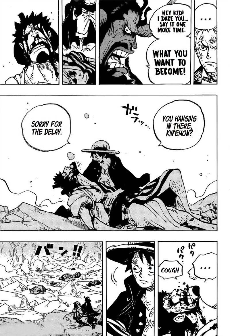 One Piece manga, chapter 1000, page 11 of 18
