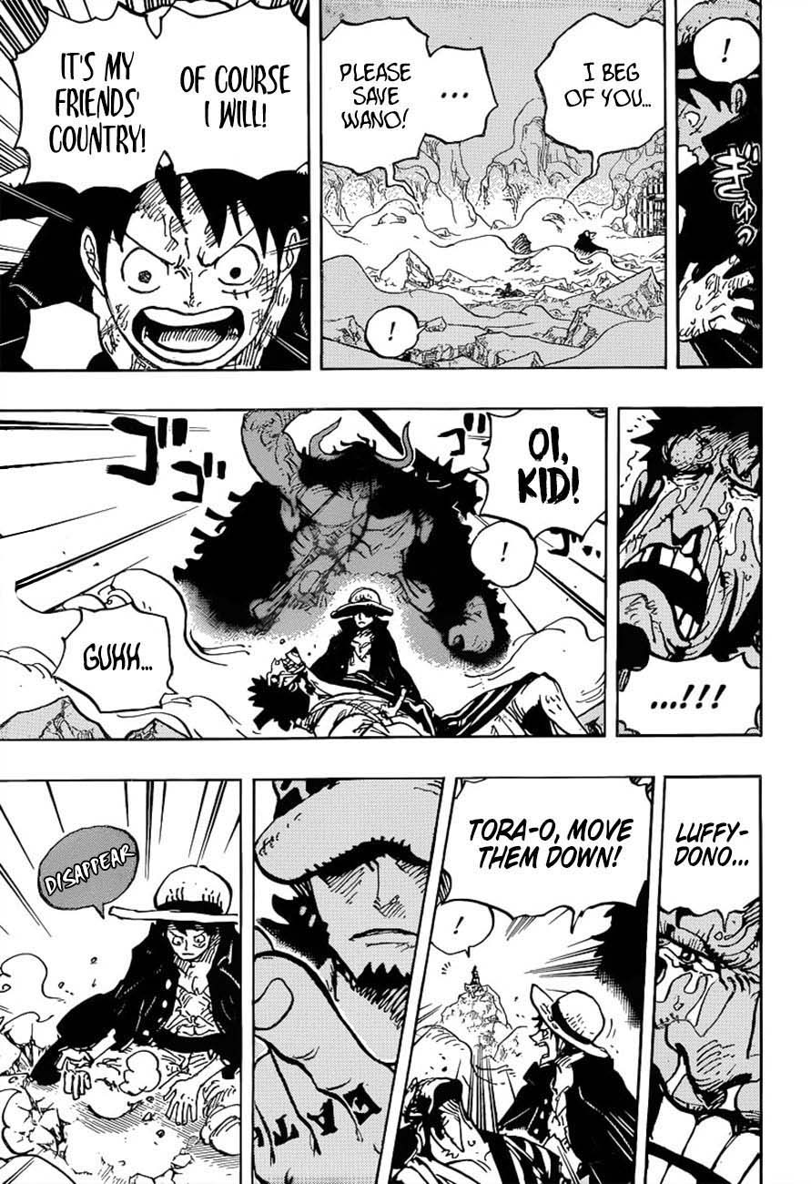 One Piece manga, chapter 1000, page 13 of 18