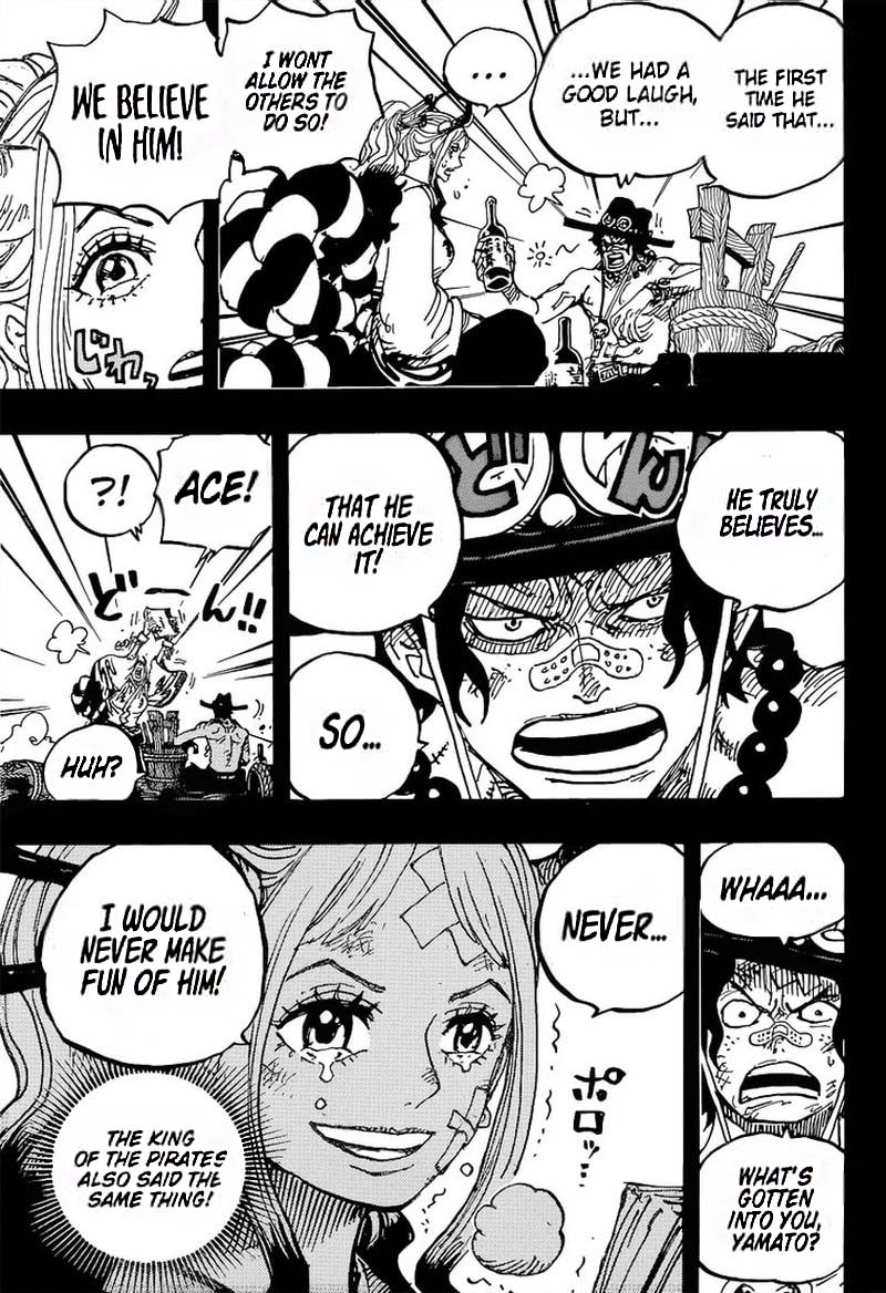 One Piece manga, chapter 1000, page 6 of 18