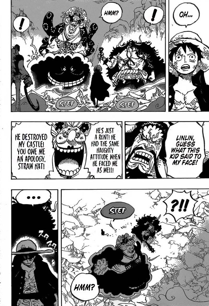 One Piece manga, chapter 1000, page 10 of 18