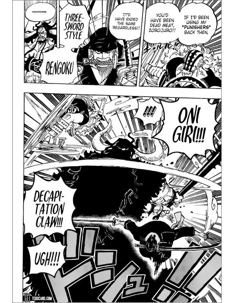 One Piece Chapter 1001 page 10 - Chapter 1001: Battle of Monsters on Onigashima