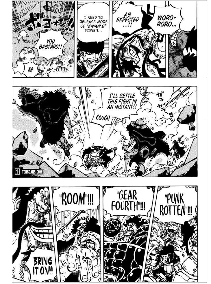One Piece Chapter 1001 page 11 - Chapter 1001: Battle of Monsters on Onigashima