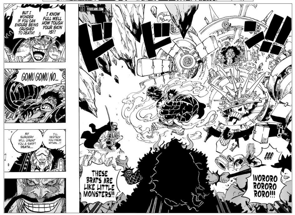 One Piece Chapter 1001 page 12 - Chapter 1001: Battle of Monsters on Onigashima