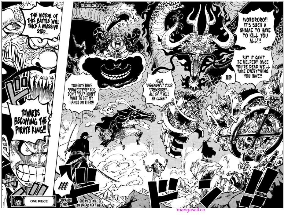 One Piece Chapter 1001 page 14 - Chapter 1001: Battle of Monsters on Onigashima