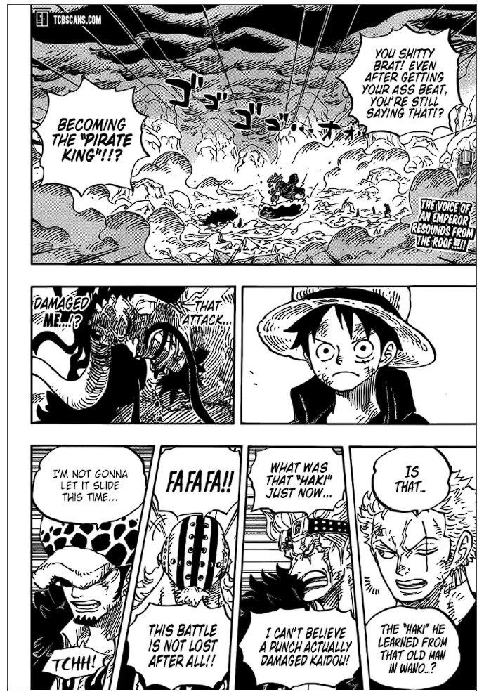 One Piece Chapter 1001 page 2 - Chapter 1001: Battle of Monsters on Onigashima