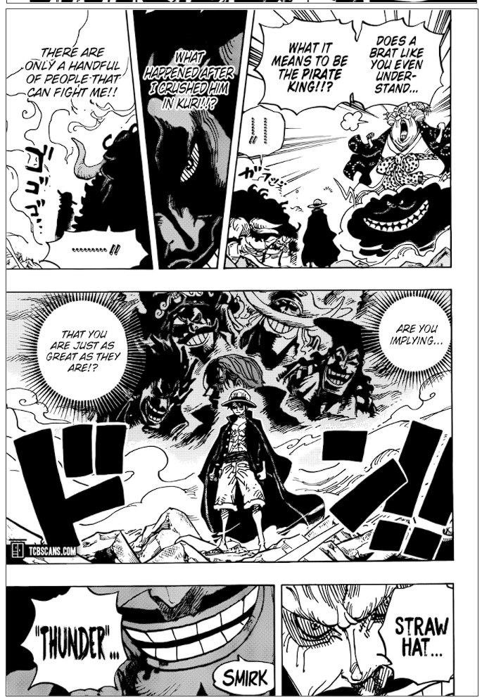 One Piece Chapter 1001 page 3 - Chapter 1001: Battle of Monsters on Onigashima