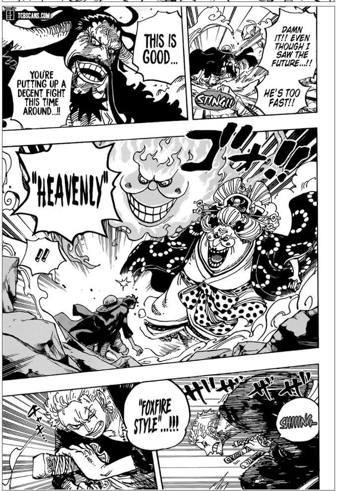 One Piece Chapter 1001 page 5 - Chapter 1001: Battle of Monsters on Onigashima
