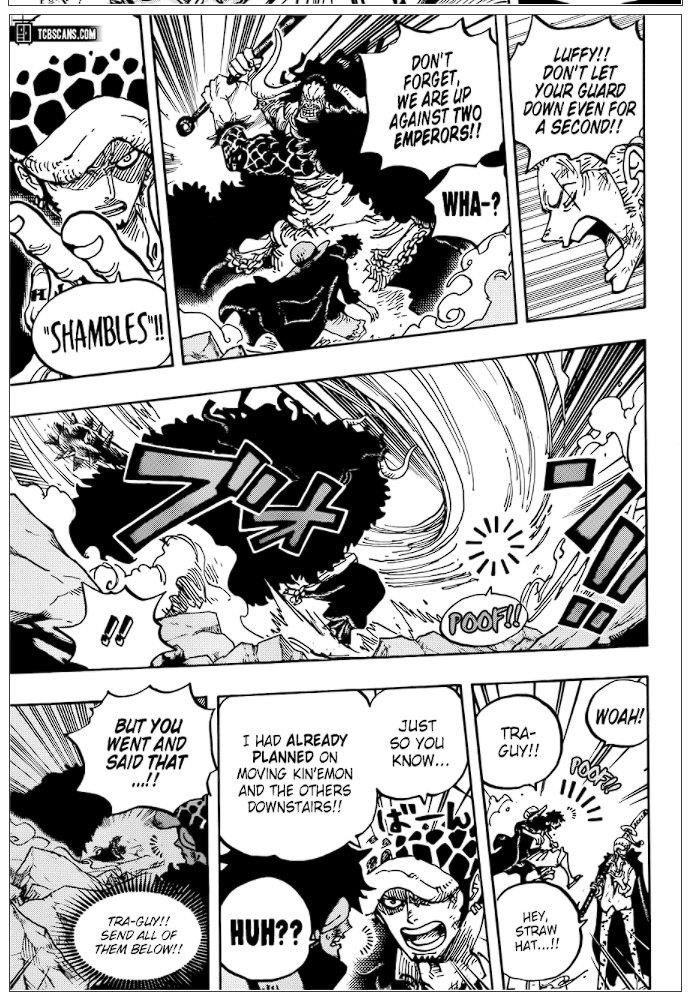 One Piece Chapter 1001 page 7 - Chapter 1001: Battle of Monsters on Onigashima