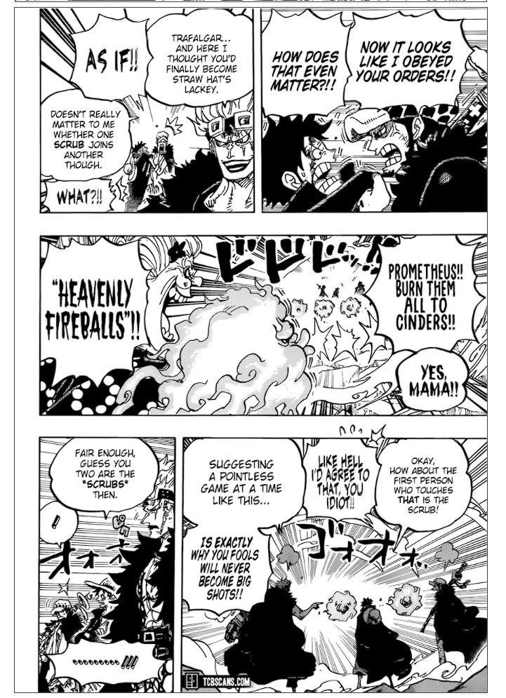 One Piece Chapter 1001 page 8 - Chapter 1001: Battle of Monsters on Onigashima