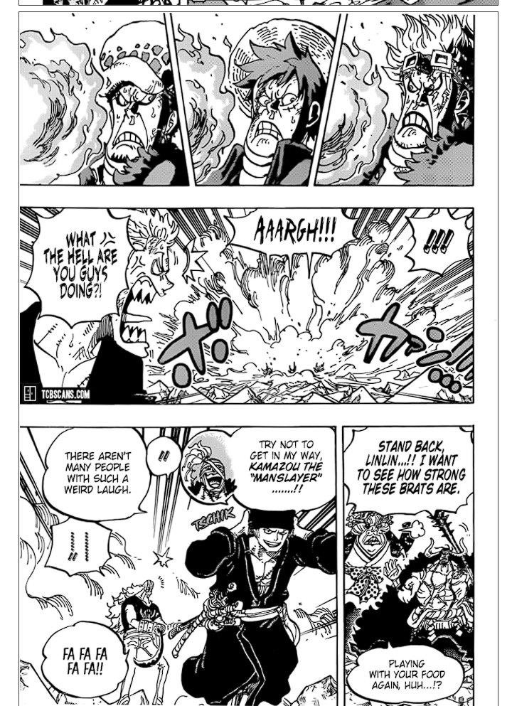One Piece Chapter 1001 page 9 - Chapter 1001: Battle of Monsters on Onigashima