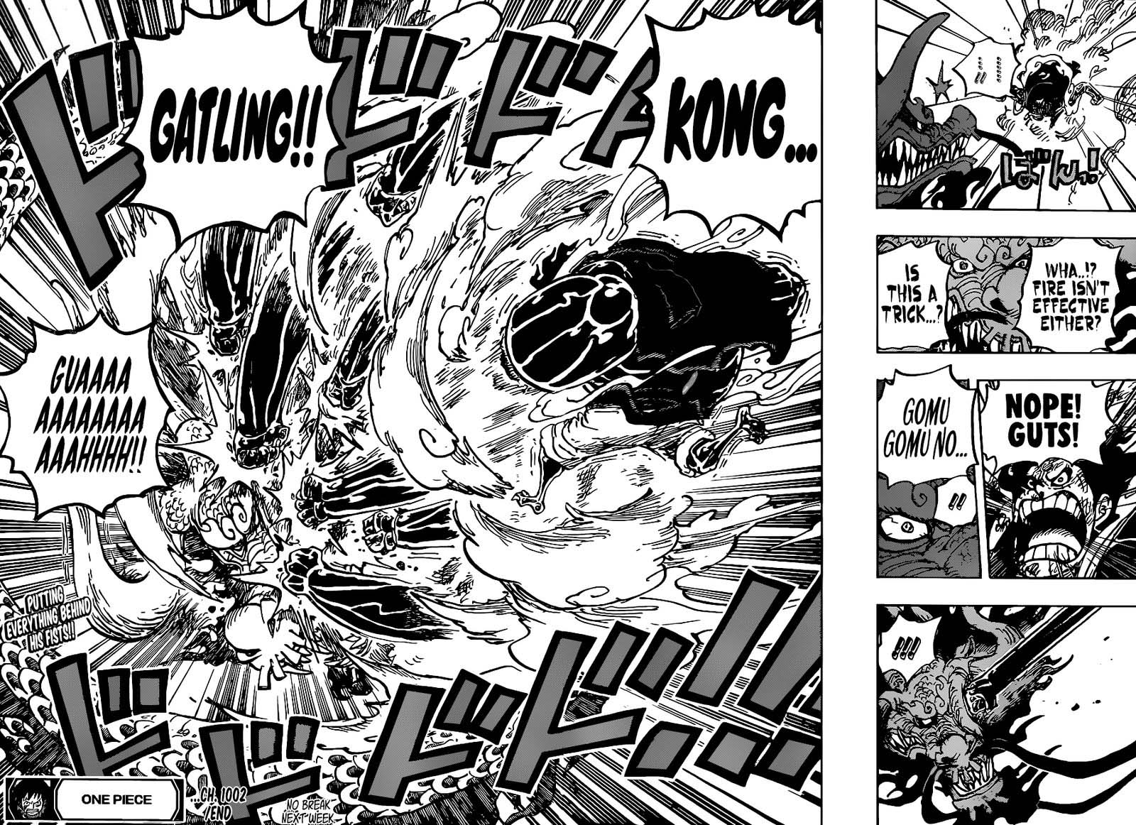 One Piece manga, chapter 1002, page 14 of 17