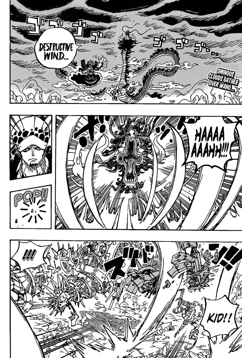 One Piece manga, chapter 1002, page 3 of 17