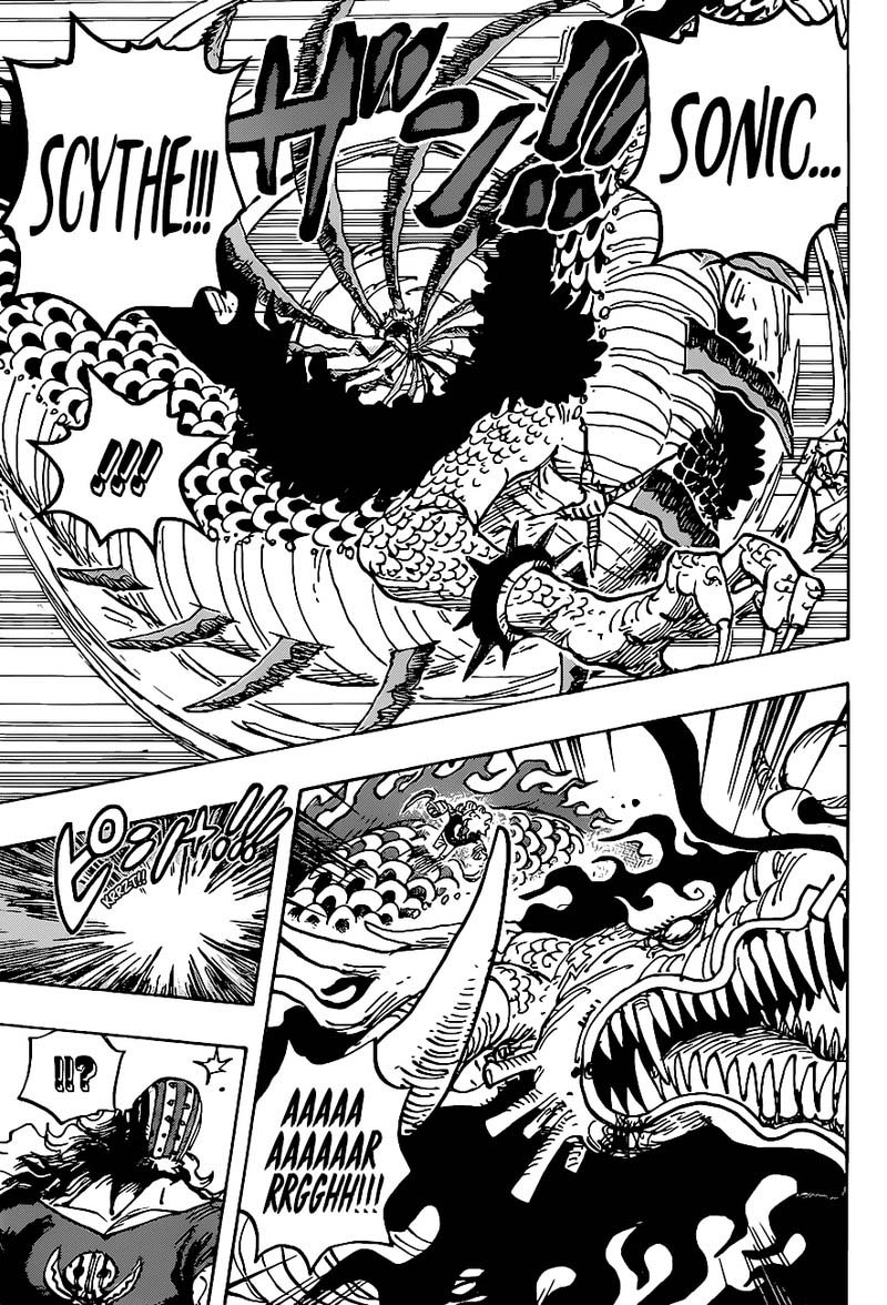 One Piece manga, chapter 1002, page 8 of 17