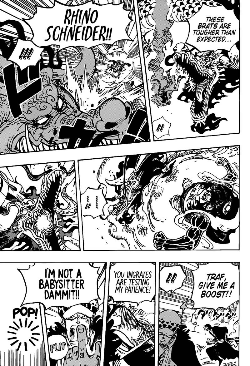 One Piece manga, chapter 1002, page 10 of 17