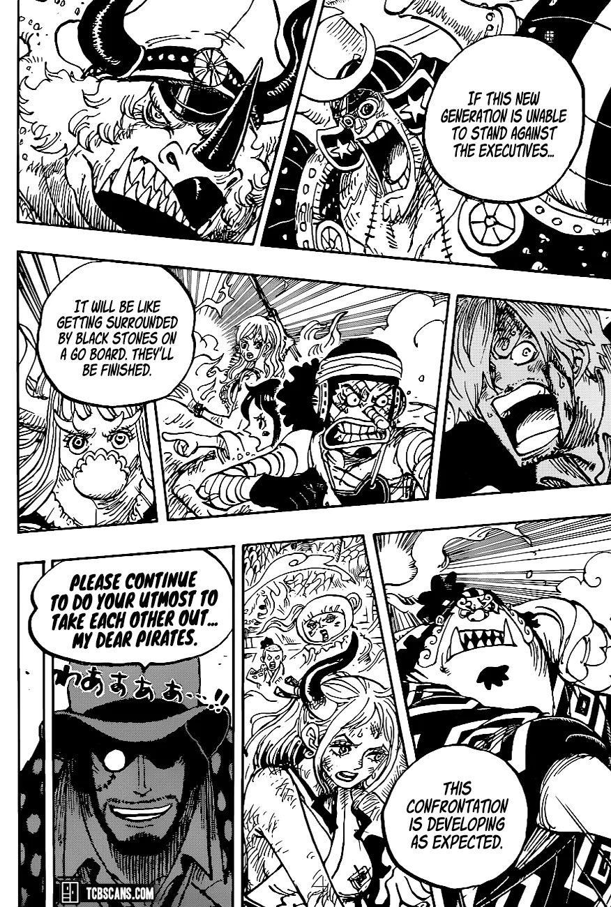 One Piece Chapter 1003 page 12 - Chapter 1003: Night on the Board