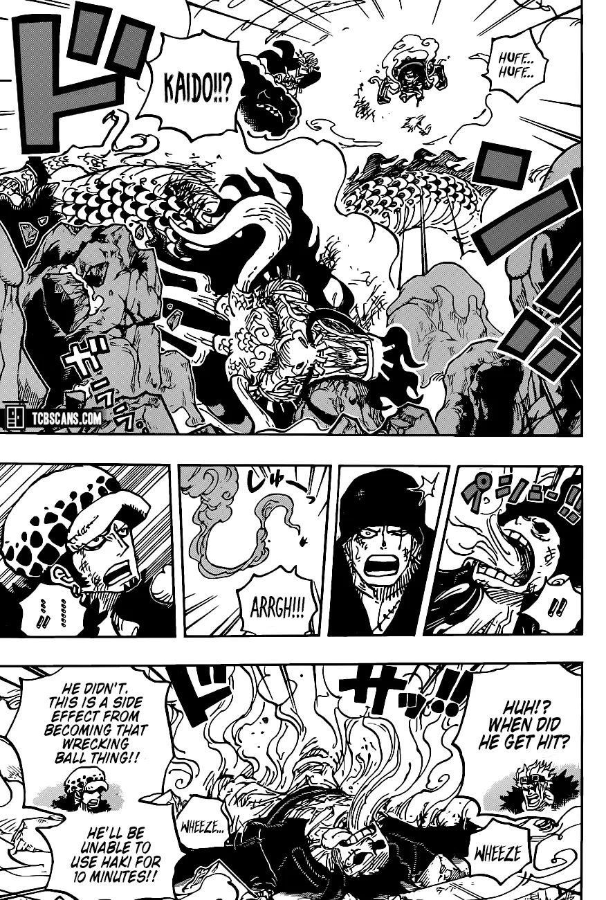 One Piece Chapter 1003 page 4 - Chapter 1003: Night on the Board