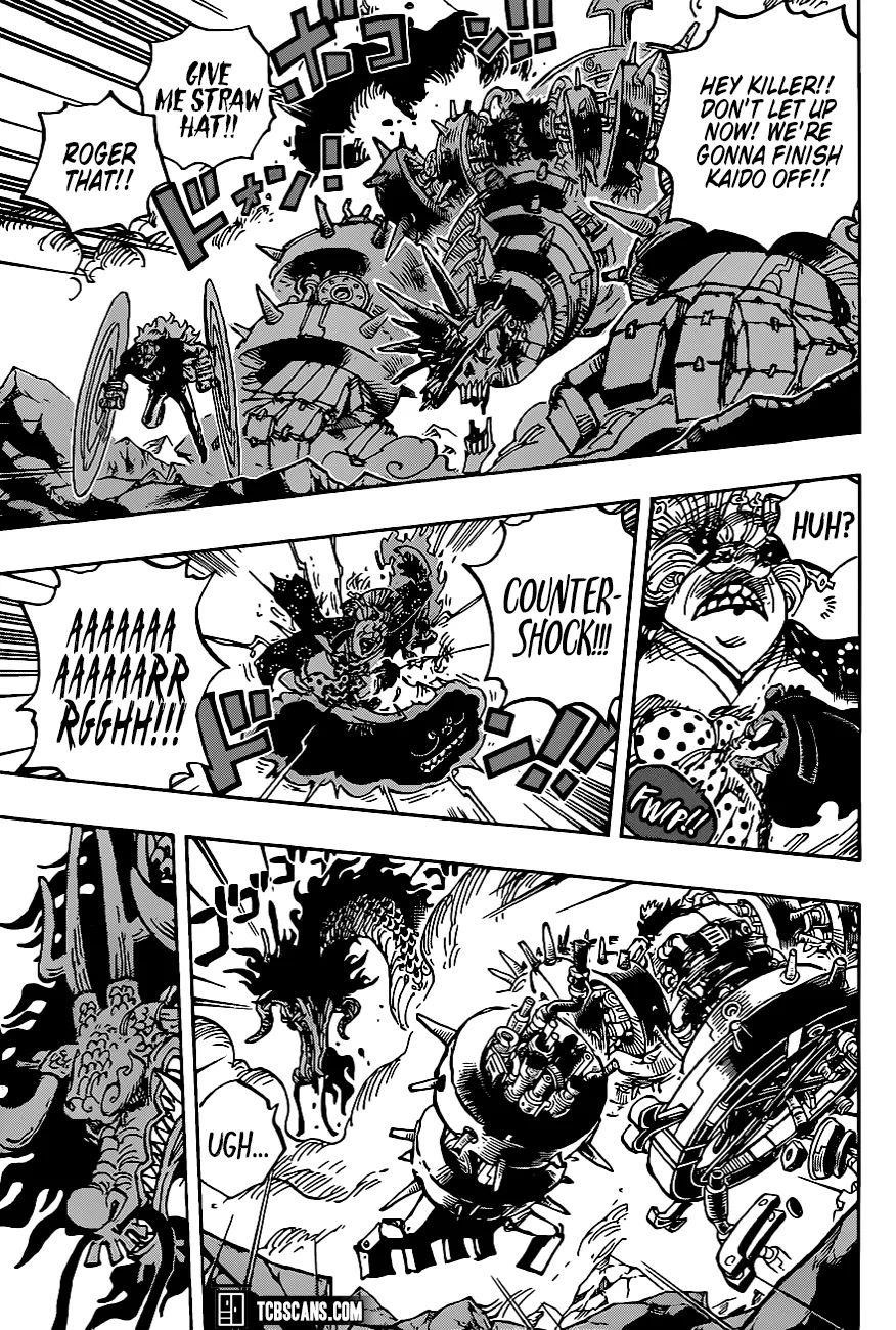 One Piece Chapter 1003 page 6 - Chapter 1003: Night on the Board