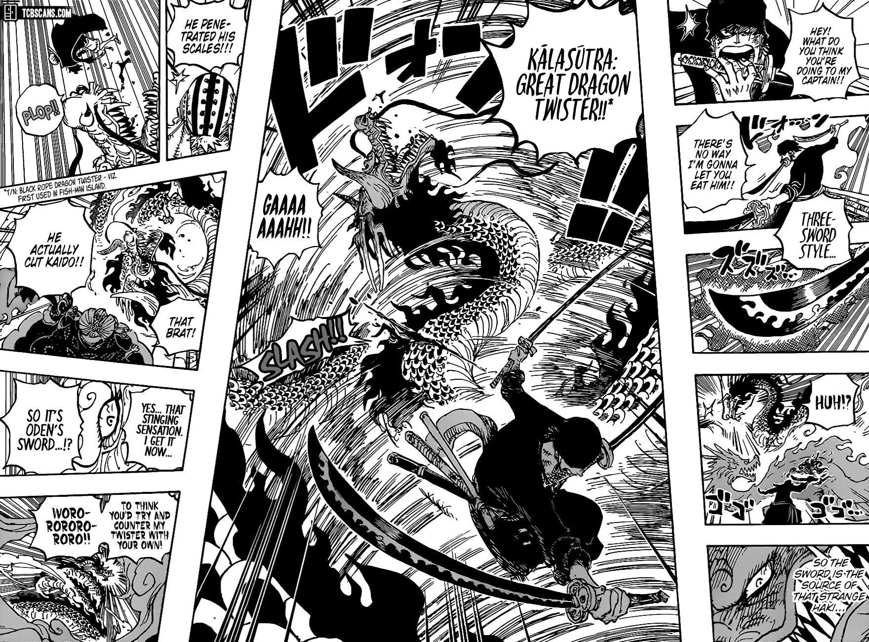 One Piece Chapter 1003 page 8 - Chapter 1003: Night on the Board