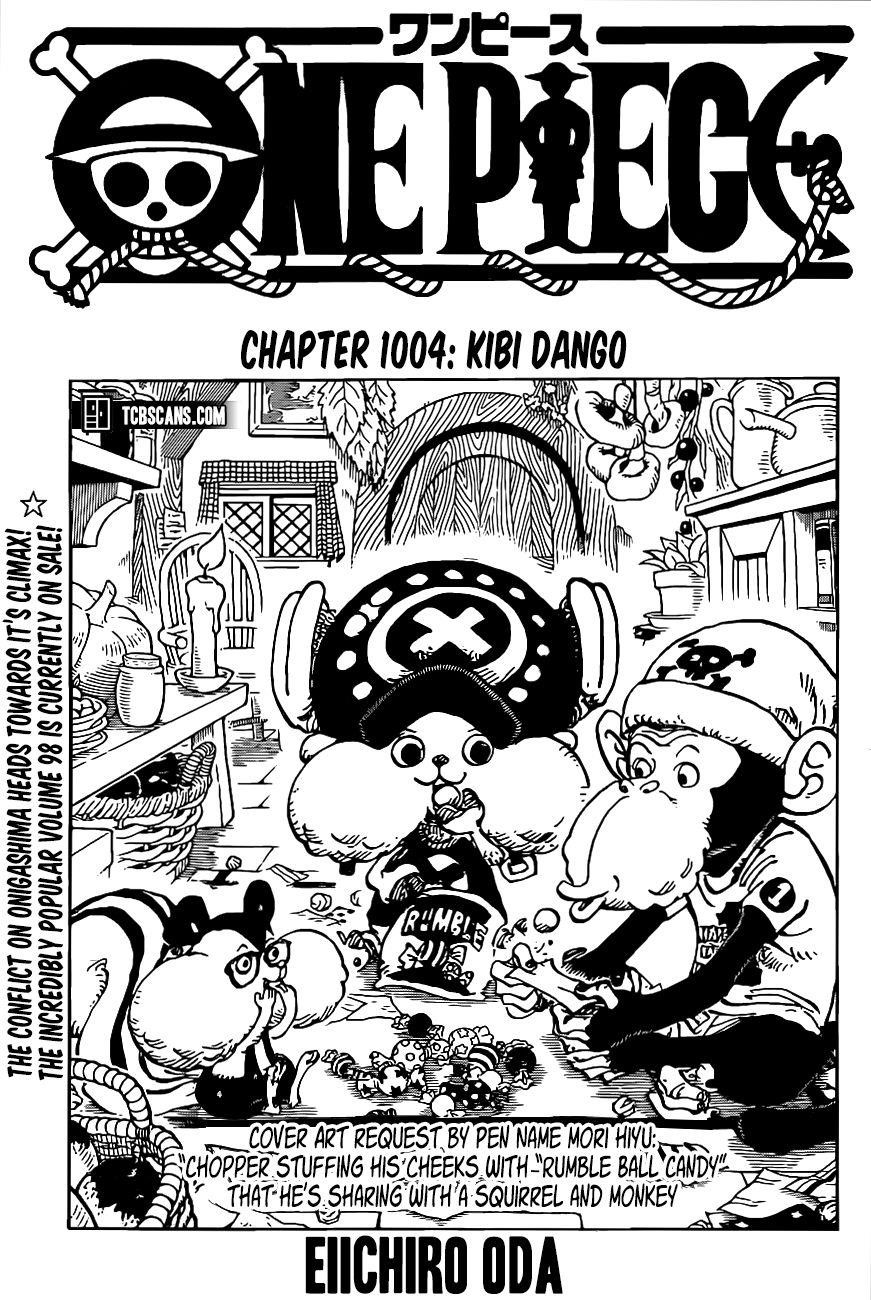 One Piece Chapter 1004 page 1 - Chapter 1004: Kibi Dango